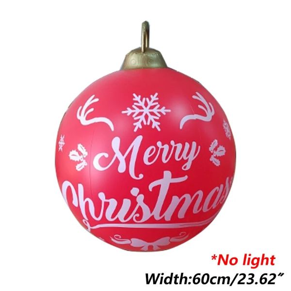 Christmas Giant Inflatable Ball Decoration (24 Inch)