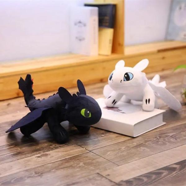 Toothless & Light Fury Plush