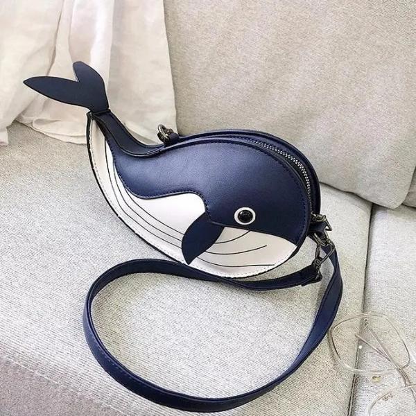 Shark & Whale Damen-Umhängetasche