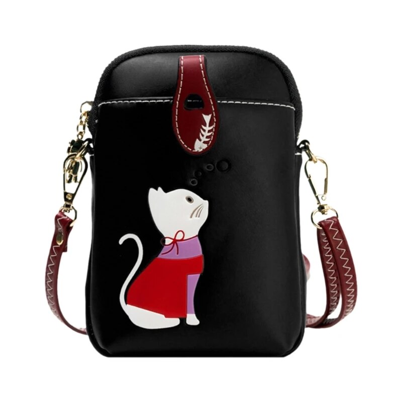 Kawaii Japanese Cat Crossbody Bag