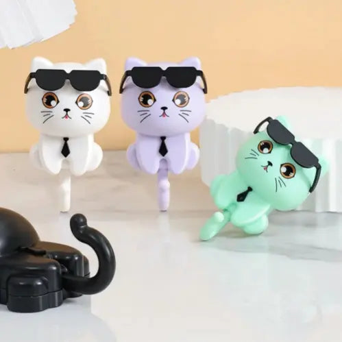 猫のキーフック