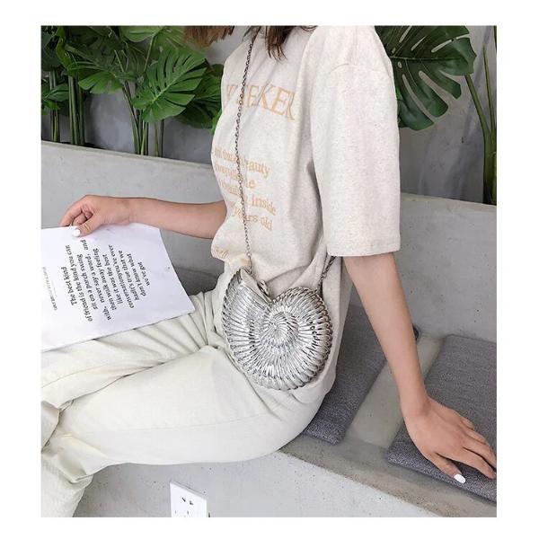 Luxury Acrylic Shell Clutch Bag