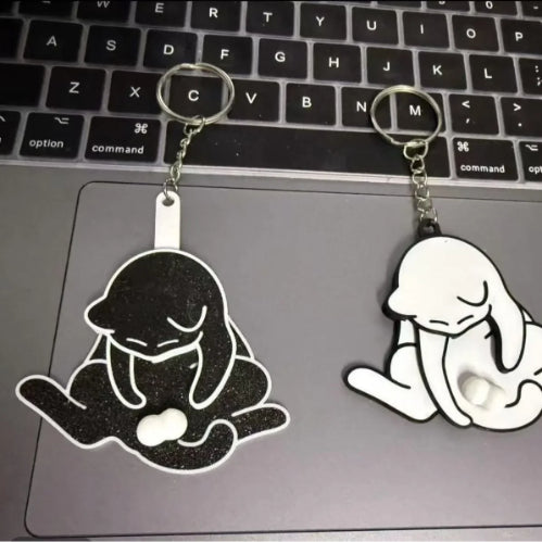 キラーキャットバッグペンダント&キーチェーン