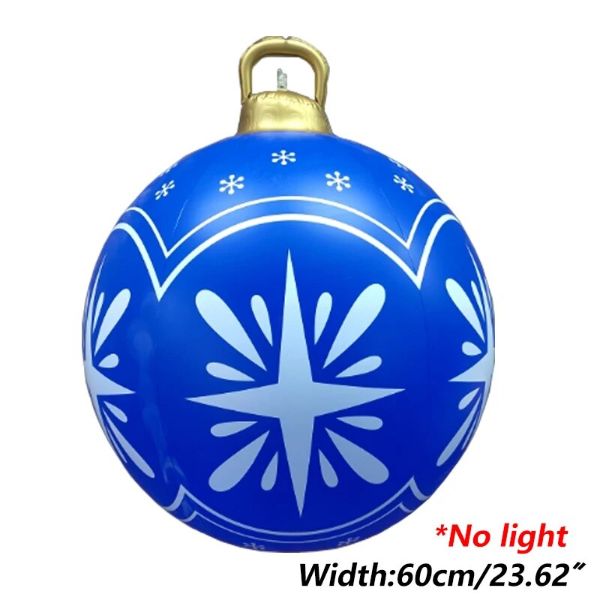 Christmas Giant Inflatable Ball Decoration (24 Inch)