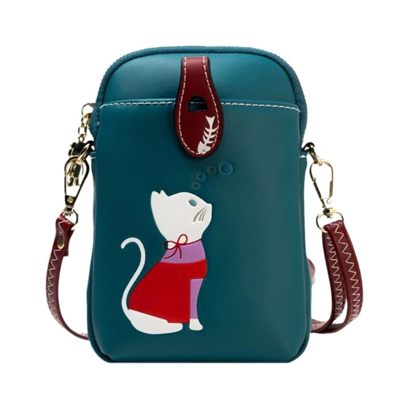 Kawaii Japanese Cat Crossbody Bag