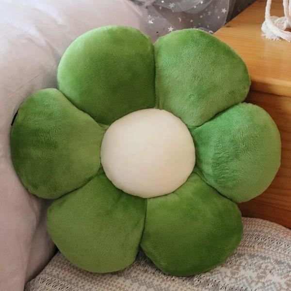 SOFA-LICIOUS Premium Flauschiges Blumen-Sofakissen