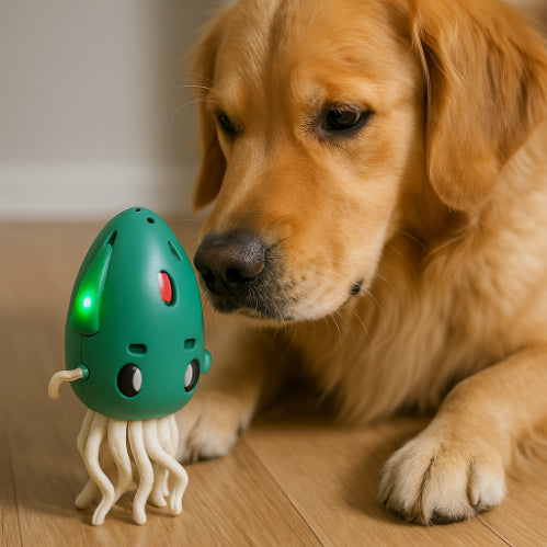 Interaktives Krabbelkrabben-Hundespielzeug