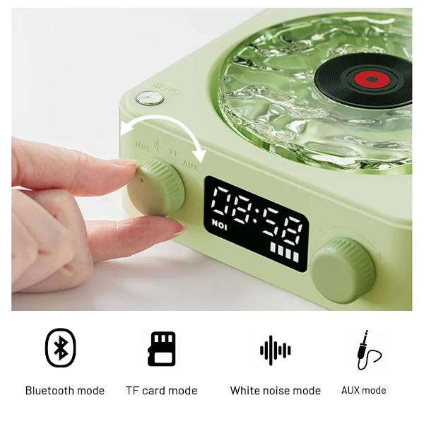 Vintage Vinyl Bluetooth Audio Player