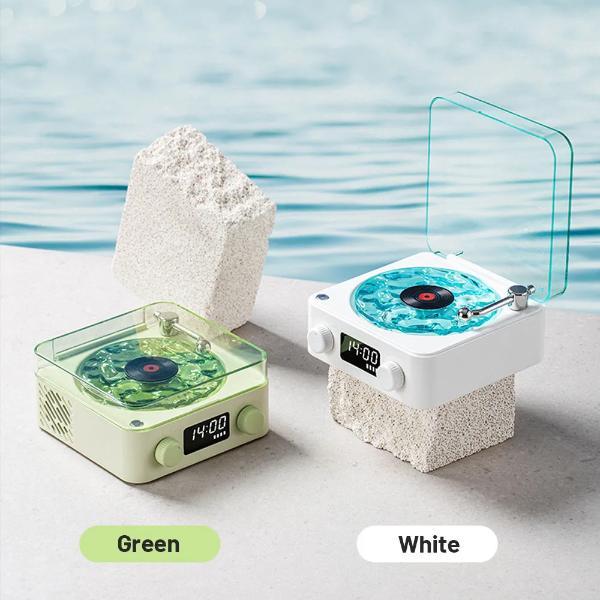 Vintage Vinyl Bluetooth Audio Player