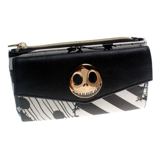 Clutch mit Totenkopf-Motiv