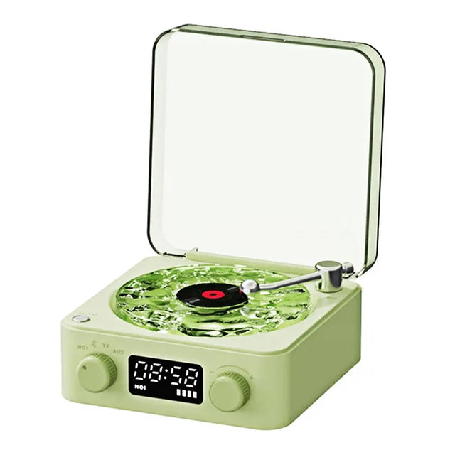 Vintage Vinyl Bluetooth Audio Player