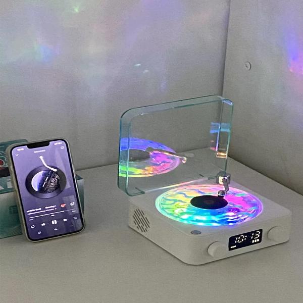 Vintage Vinyl Bluetooth Audio Player