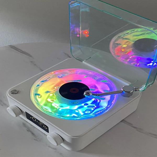 Vintage Vinyl Bluetooth Audio Player