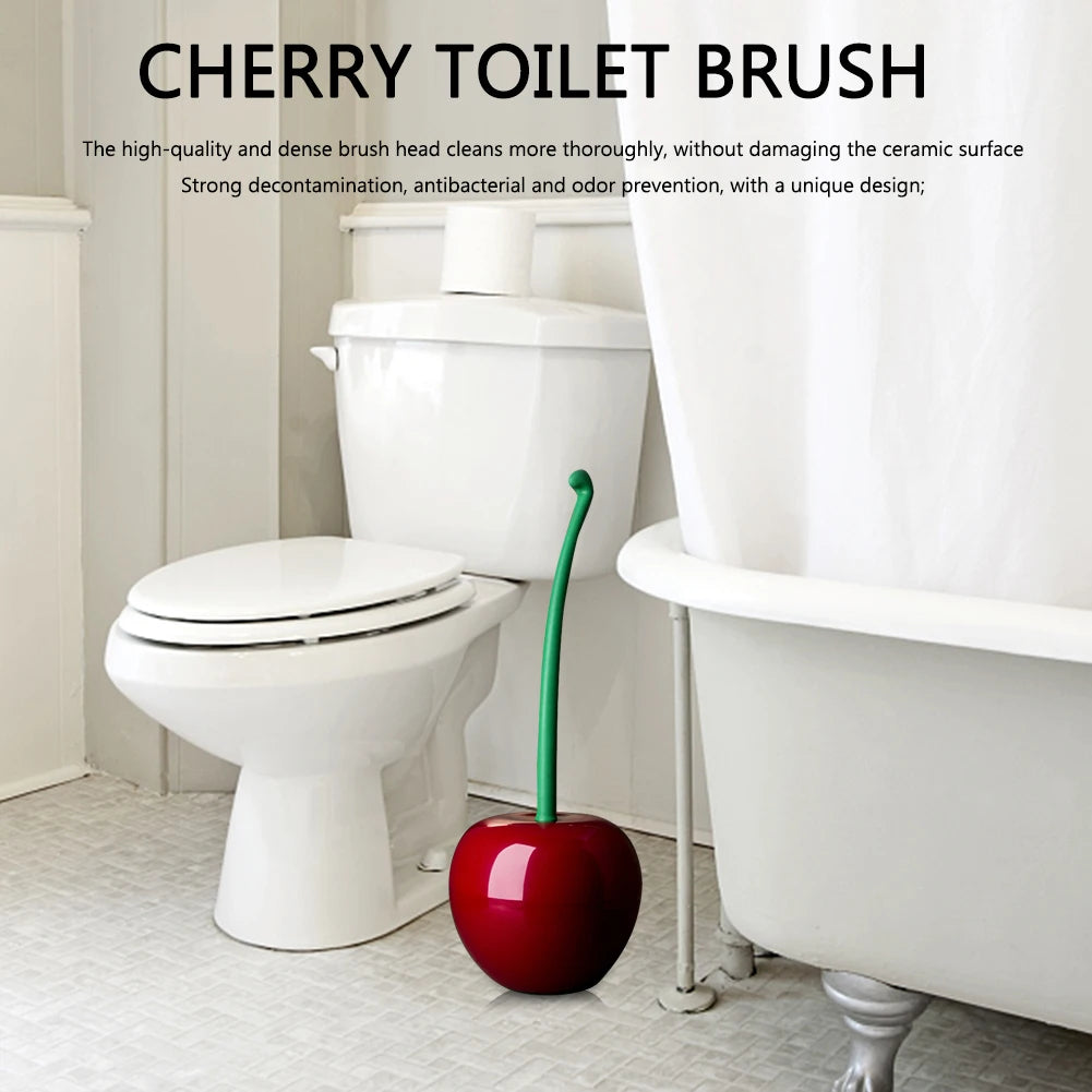 Kirsch-Toilettenbürste