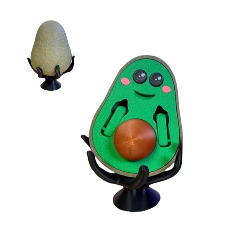 3D Printed Middle Finger Avocado