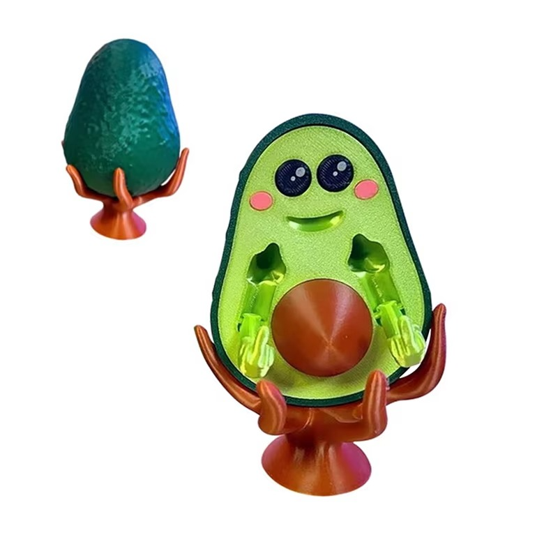 3D Printed Middle Finger Avocado