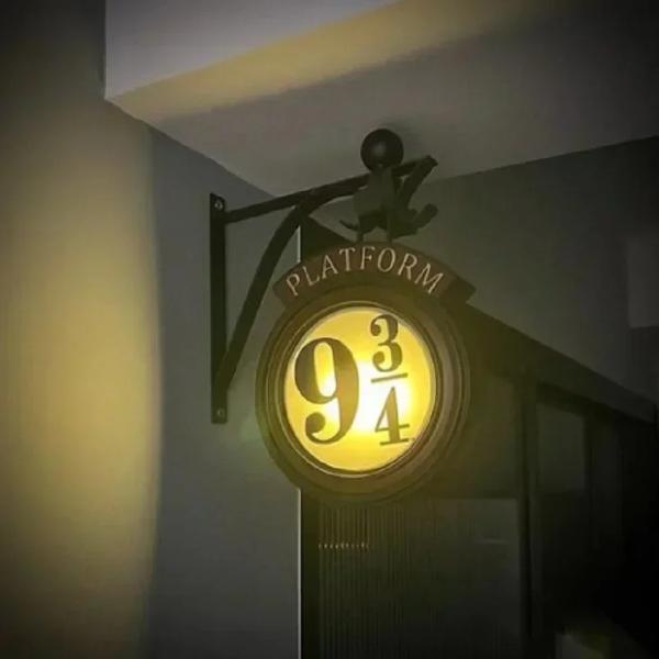 Hedwig-inspired Owl Lamp