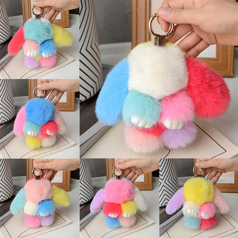 Kaninchen Plüsch Schlüsselanhänger Taschenanhänger