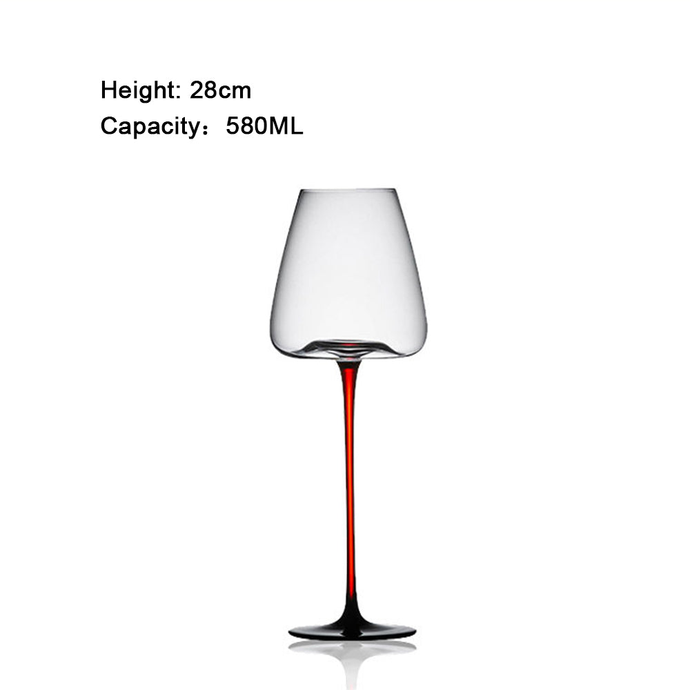 SpinSip™ Crystal Swirl Wine Glass