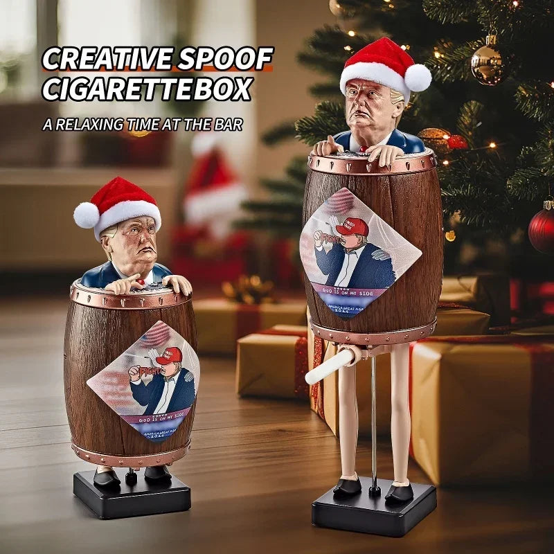 Weihnachtsmann-Zigarettenspender