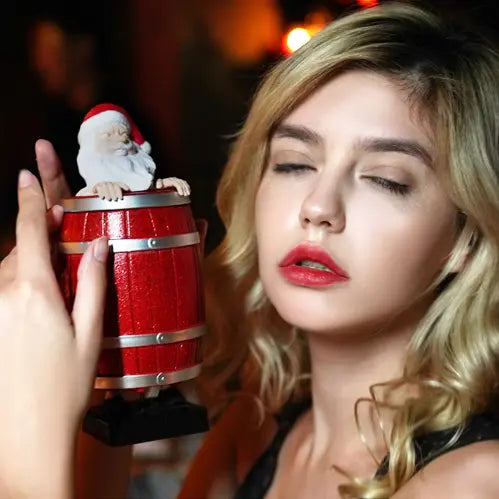 Weihnachtsmann-Zigarettenspender