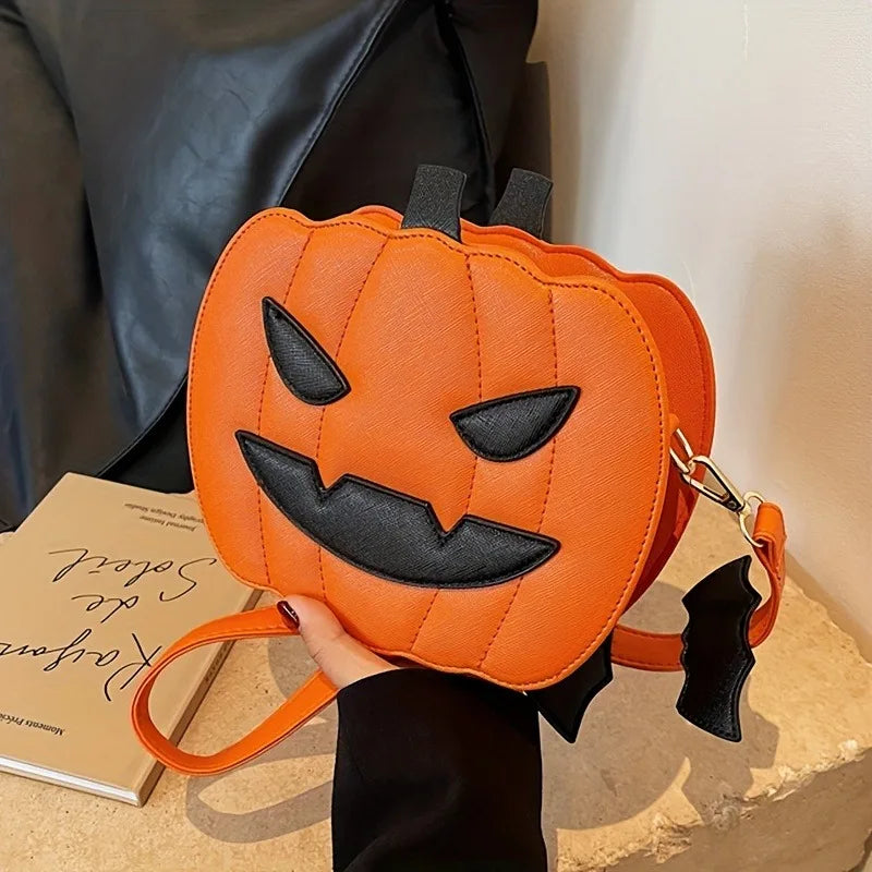 Halloween Pumpkin Crossbody Bag