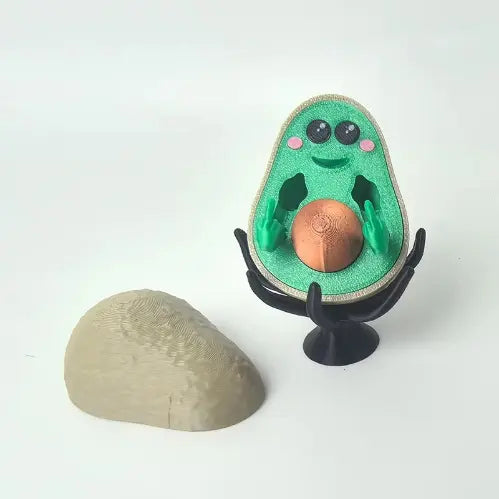 3D Printed Middle Finger Avocado