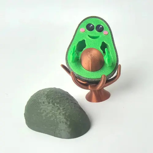 3D Printed Middle Finger Avocado