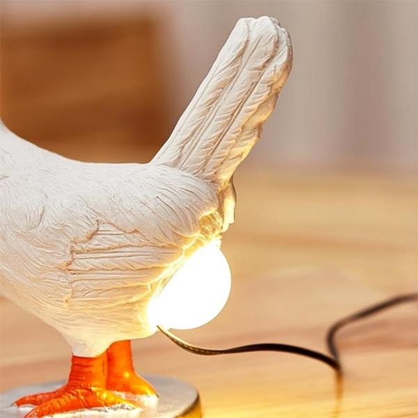 Rooster Chicken Lamp