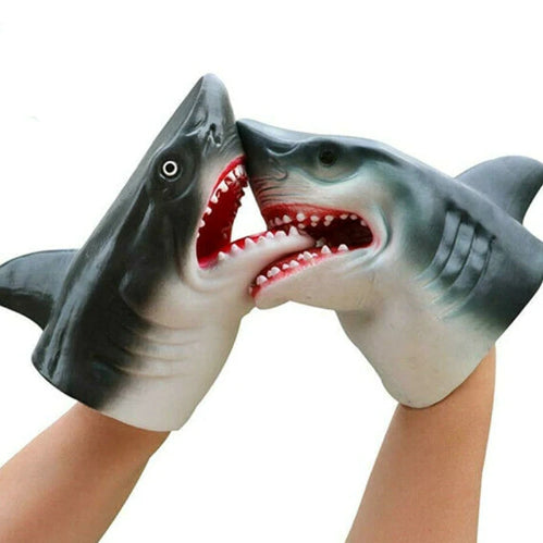 Hai-Puppenhandschuhe