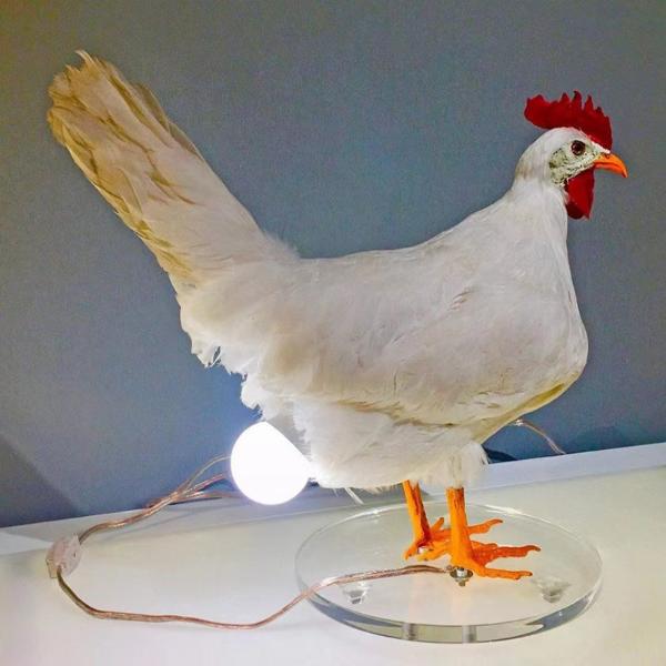 Rooster Chicken Lamp