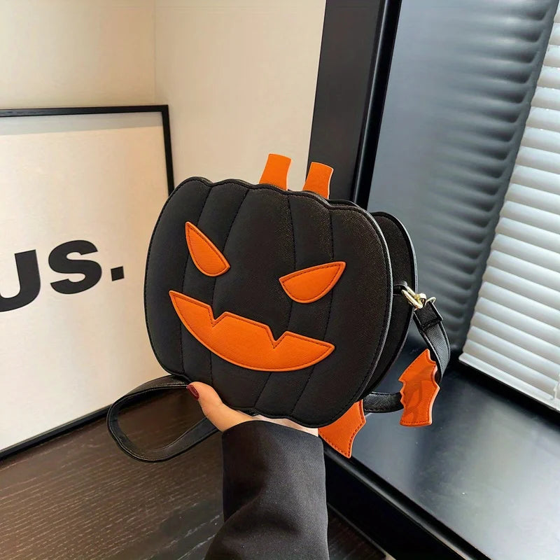 Halloween Pumpkin Crossbody Bag