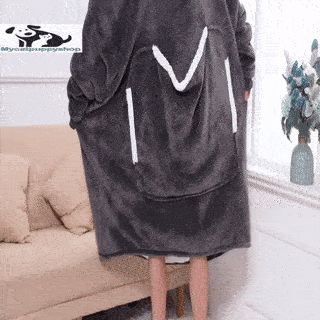 Snoozy Blanket Cat Hoodie