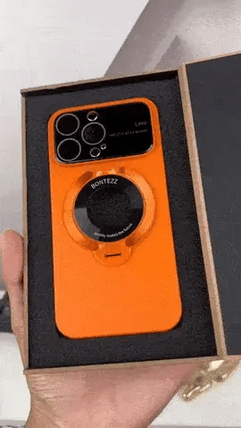 Magnetische MagSafe iPhone-Hülle mit großem Fenster