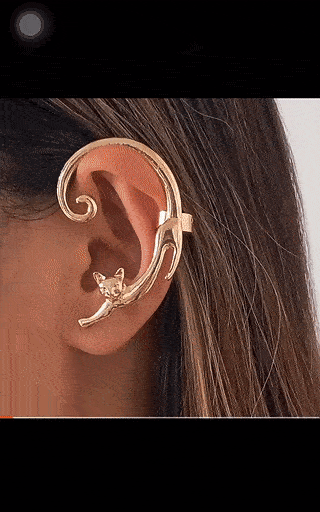 新しい猫の耳カフイヤリング(たったの 9.99 ドル)