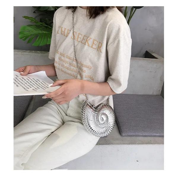 Luxury Acrylic Shell Clutch Bag