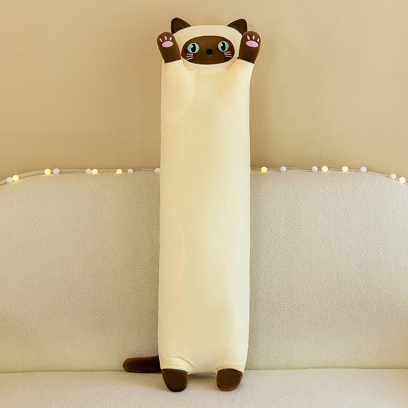 Long Cat Squishmallow Pillow