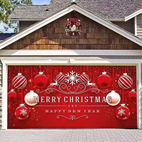 Christmas Garage Door Decoration