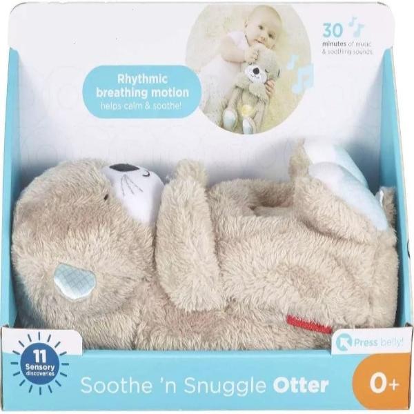 Breathing Plush Otter & Koala With Heartbeat Sleeping Aid