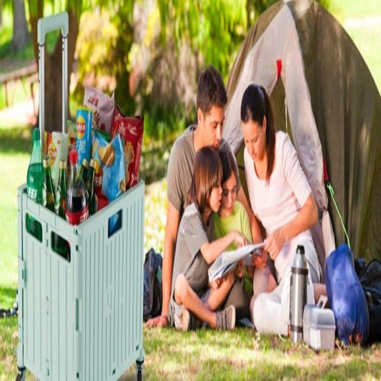 Klappbarer Mehrzweckwagen, tragbarer Rollkisten-Handwagen, Einkaufswagen