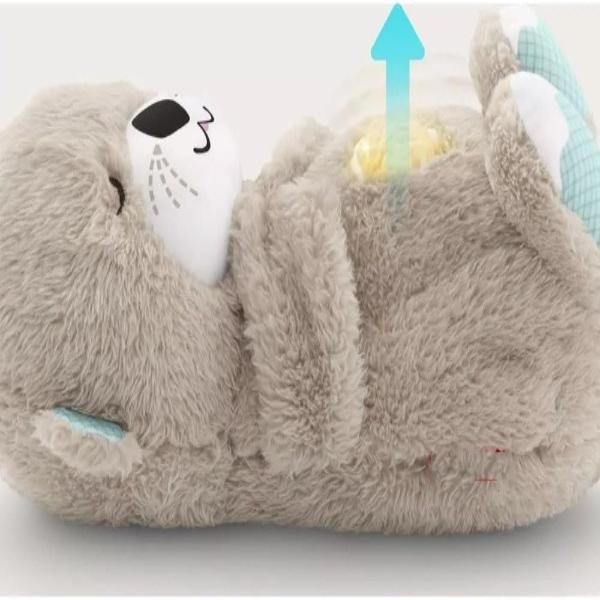 Breathing Plush Otter & Koala With Heartbeat Sleeping Aid