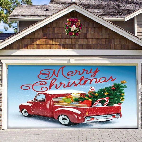 Christmas Garage Door Decoration