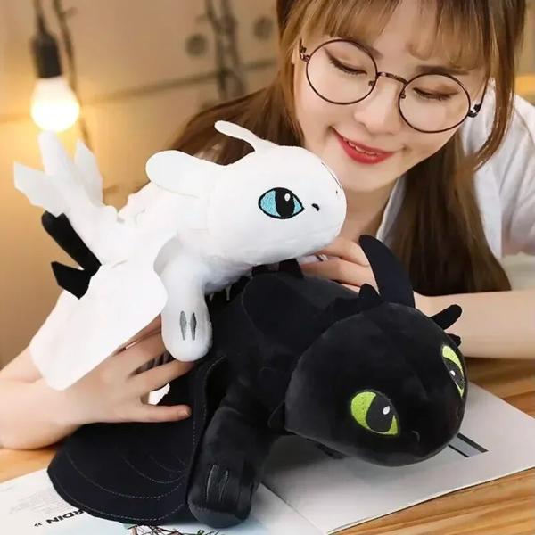 Toothless & Light Fury Plush