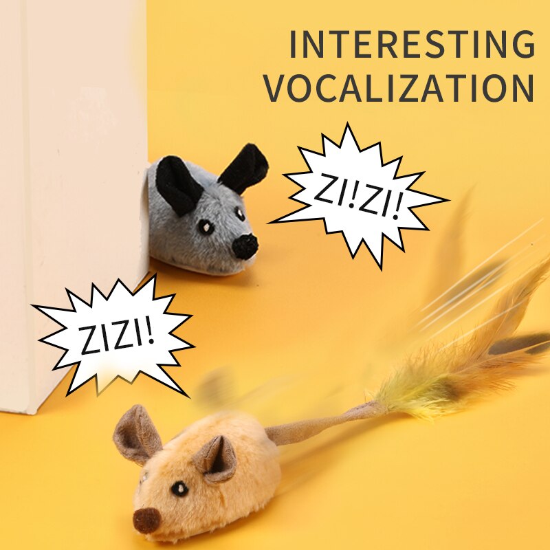 Smartes Katzenspielzeug „Maus“