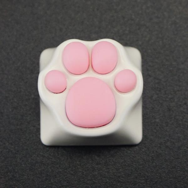 カスタム ゲーミング 猫の足跡とお尻のキーキャップ