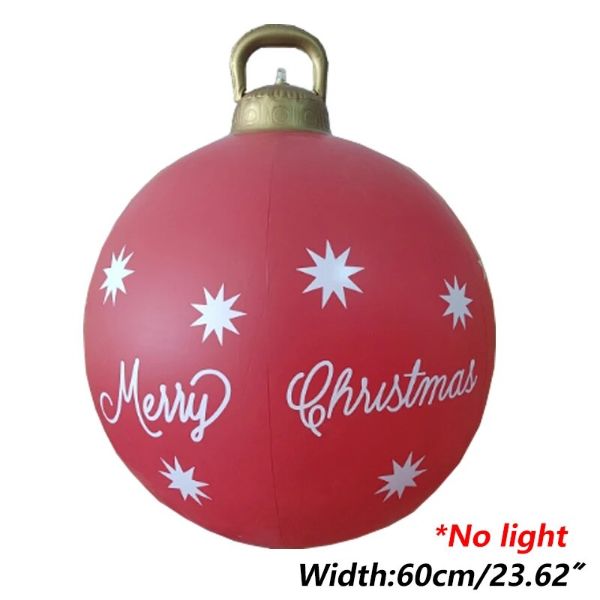 Christmas Giant Inflatable Ball Decoration (24 Inch)