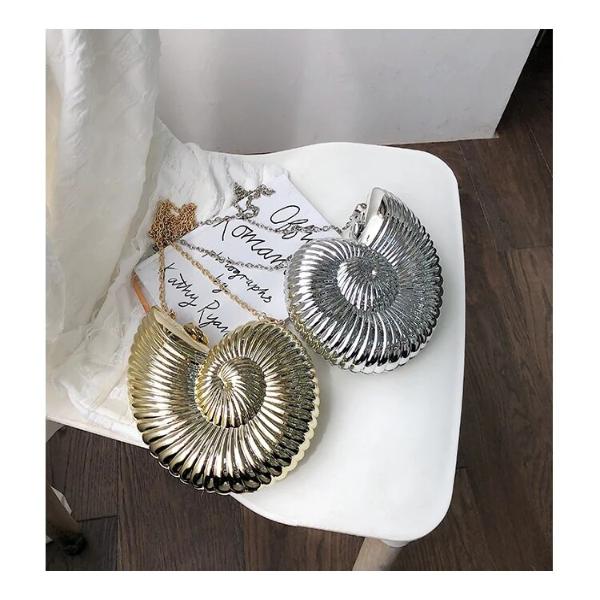 Luxury Acrylic Shell Clutch Bag