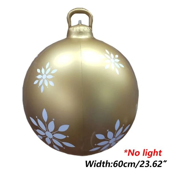Christmas Giant Inflatable Ball Decoration (24 Inch)