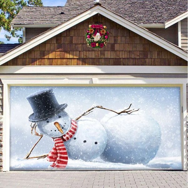 Christmas Garage Door Decoration