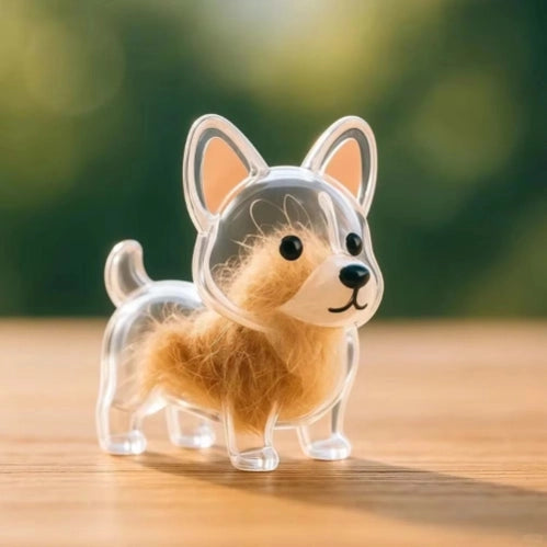 💔 PawEcho™ – Pet Fur Storage Capsule for Dogs & Cats